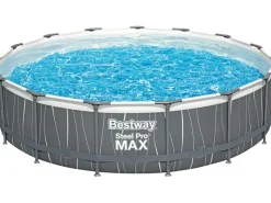 Steel Pro MAX Stahlrahmenpool-Set Ø 457 cm x 107 cm*Bestway Discount