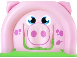 Bestway Trampoline|Trampolin Up, In & Over Oinkster Ferkel 239 cm x 162 cm x 137 cm