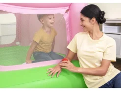 Bestway Trampoline|Trampolin Up, In & Over Oinkster Ferkel 239 cm x 162 cm x 137 cm