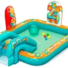 Bestway Wasserspielzeug|Wasserspielcenter Retro Welt 193 cm x 152 cm x 74 cm