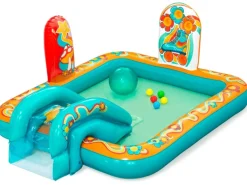 Bestway Wasserspielzeug|Wasserspielcenter Retro Welt 193 cm x 152 cm x 74 cm