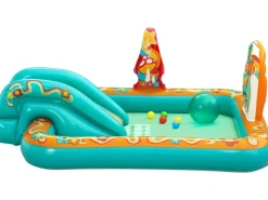 Bestway Wasserspielzeug|Wasserspielcenter Retro Welt 193 cm x 152 cm x 74 cm