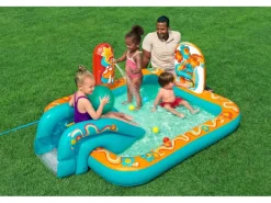 Bestway Wasserspielzeug|Wasserspielcenter Retro Welt 193 cm x 152 cm x 74 cm