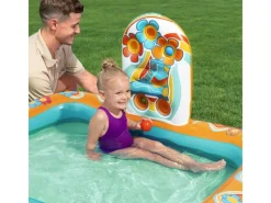 Bestway Wasserspielzeug|Wasserspielcenter Retro Welt 193 cm x 152 cm x 74 cm