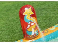 Bestway Wasserspielzeug|Wasserspielcenter Retro Welt 193 cm x 152 cm x 74 cm