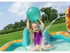 Bestway Wasserspielzeug|Wasserspielcenter Retro Welt 193 cm x 152 cm x 74 cm