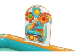 Bestway Wasserspielzeug|Wasserspielcenter Retro Welt 193 cm x 152 cm x 74 cm