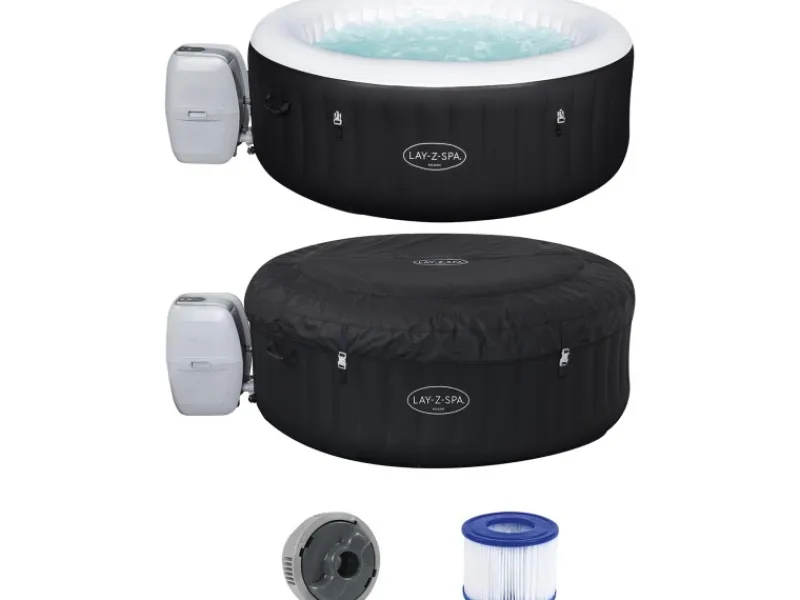 Bestway Outdoor Whirlpools|Whirlpool Lay-Z-Spa Miami AirJet Ø 180 cm x 66 cm Rund
