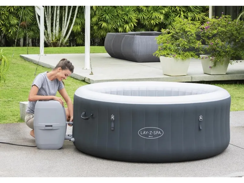 Bestway Outdoor Whirlpools|Whirlpool Lay-Z-Spa Bali AirJet Ø 180 cm x 66 cm Rund