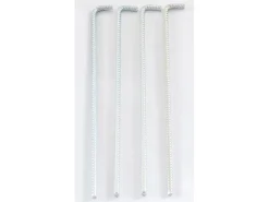 Bodenanker ca. 52,5 cm x Ø 1 cm Metall 4 Stück*Biohort Outlet