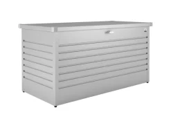 Biohort Outdoor-Spielzeug|Universalboxen|Freizeitbox 160 High 83 cm x 159 cm x 79 cm Silber-Metallic
