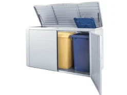 Gartenbox HighBoard 160 Silber-Metallic*Biohort Discount