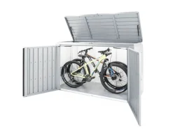 Gartenbox HighBoard 160 Silber-Metallic*Biohort Discount