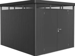 Biohort Gartenspielgeräte|Sportgeräte|Metall-Gerätehaus HighLine 6,6 m² Doppeltür