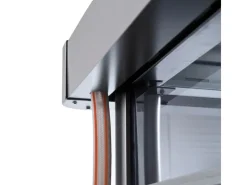 Metall-Gerätehaus HighLine Silber-Metallic 7,6 m² Doppeltür*Biohort New