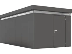 Biohort Quads|Motorroller|Nebengebäude CasaNova 3 x 6 Grau-Metallic Tür rechts