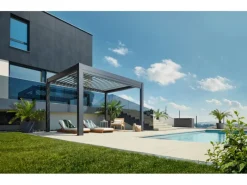 Biohort Lounge-Gartenmöbel|Pergola 255 cm x 404,5 cm x 312 cm