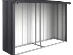 Biohort Kaminholzregale|Rückwand für Woodstock 300 196,5 x 288,6 x 1,1 cm