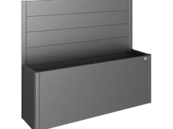 Biohort Gartenlauben|Sichtschutz Pflanzbeet Belvedere o. Acrylglas Gr. 200 Dunkelgr.-Metallic