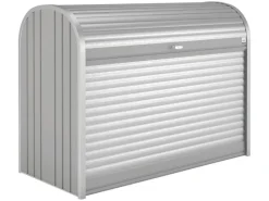 Biohort Gartenschränke|Mülltonnenboxen|StoreMax 160 Gartenbox Silber-Metallic