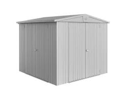 Biohort Gartenschränke|Zusatztür für Gerätehaus Europa 172 x 148 cm Silber-Metallic