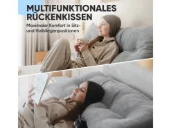 Björn&Schiller Gartenstuhlauflagen|Rückenkissen 180 cm mit Waschbarem Bezug