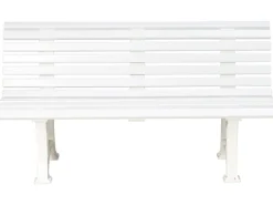 3er Bank Helgoland Weiß 64 cm x 150 cm x 80 cm*Blome New