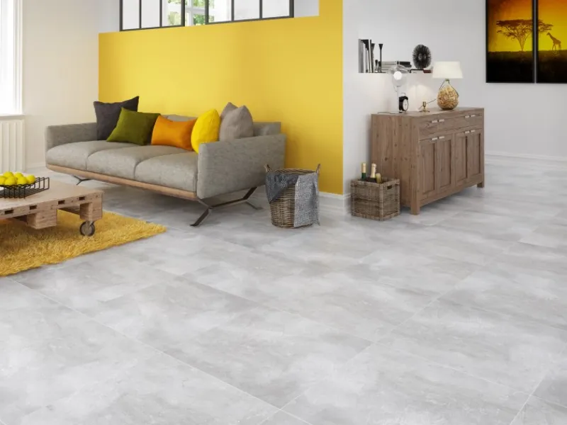 Outdoor Whirlpools|Bodenfliese Feinsteinzeug Grau 60 cm x 60 cm