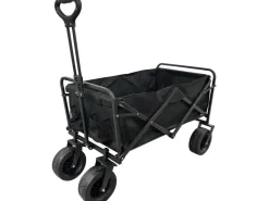 Bollerwagen Faltbar 100 cm x 97 cm x 58 cm Schwarz* Online