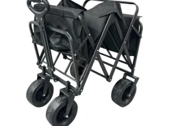 Bollerwagen Faltbar 100 cm x 97 cm x 58 cm Schwarz* Online