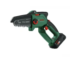 Bosch Gartenscheren|Kettensägen|Akku-Gehölzschneider EasyChain 18 V-15-7 inkl. 2,5 Ah-Akku Ladegerät