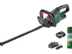 Bosch Heckenscheren|Akku-Heckenschere UniversalHedgeCut 18-55 inkl. 2.Akku + Pflgespray