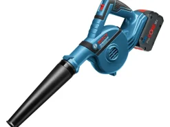 Bosch Professional Laubbläser|Akku-Gebläse GBL 18 V-120 Solo mit Zubehör 4-teilig