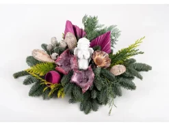 Grabgestecke|Bouque Urne Engel Erika 50 cm