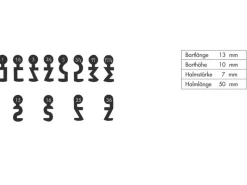 Buntbartschlüssel M 17*Bever Outlet