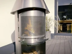 Buschbeck Gartenkamine|Funkenschutztür für Grillkamin Auckland