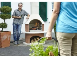 Grillkamin Bali Weiß-Terrakotta*Buschbeck Sale