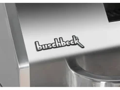 Buschbeck Outdoorküchen|Outdoorküche Brighton aus Schwarzer Edelstahl mit Marmor-Platte