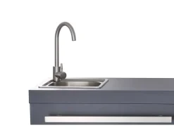 Outdoorküche King Range 112 cm x 282 cm x 58 cm Schwarz*Buschbeck Outlet