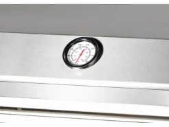 Buschbeck Outdoorküchen|Outdoorküche Sheffield Keramikverkleidung Grau inkl. Wetterschutzhülle