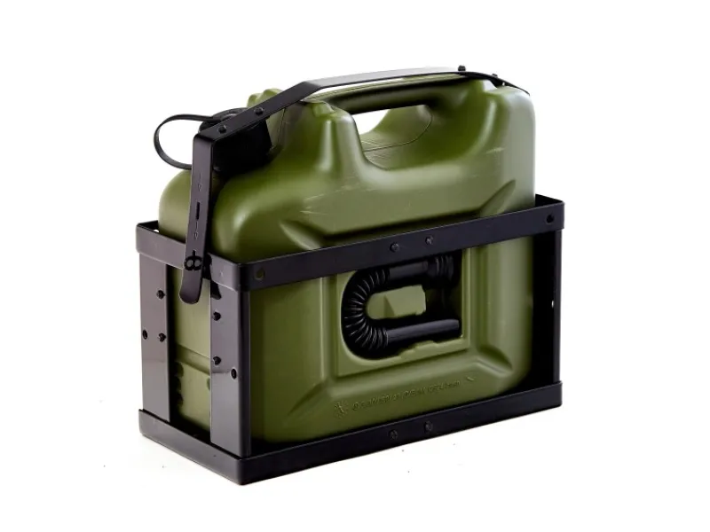 Halterung für Kraftstoffkanister Metall Benzinkanister Kanisterhalterung für 10 Liter Kanister Made in Europe*BW Discount