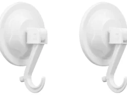 CALIMA Campingzubehör|Saugnäpfe mit Haken ø 7,5 cm 2er Set