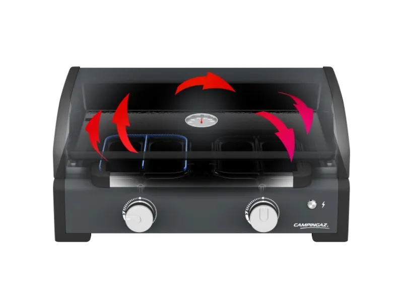 Campingaz Gasgrills|Gasgrill Plancha Onyx 2 65 cm x 56 cm x 31 cm