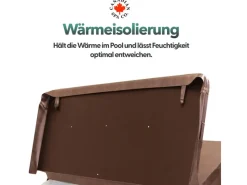 Canadian Spa Outdoor Whirlpools|Isolierabdeckung für Whirlpools 13 cm x 228 cm x 228 cm