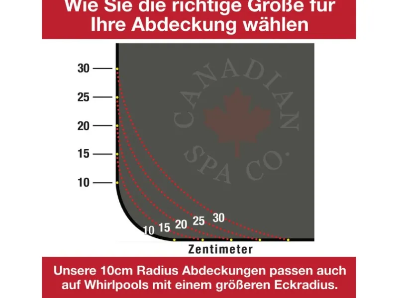 Canadian Spa Outdoor Whirlpools|Isolierabdeckung für Whirlpools 13 cm x 203 cm x 203 cm
