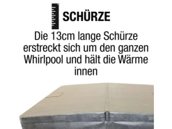 Canadian Spa Outdoor Whirlpools|Isolierabdeckung für Whirlpools 13 cm x 208 cm x 208 cm