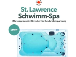 Swim Spa St. Lawrence Sport 3 Personen 390 cm x 226 cm x 120 cm*Canadian Spa Best