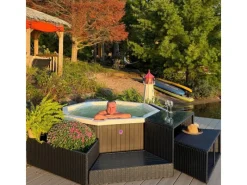 Canadian Spa Outdoor Whirlpools|Whirlpool Muskoka 188 cm x 188 cm x 73 cm