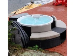 Whirlpool rund Okanagan 160 cm x 160 cm x 73 cm*Canadian Spa Online