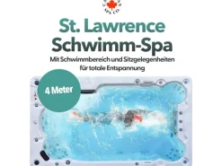 Canadian Spa Outdoor Whirlpools|Whirlpool Swim Spa St. Lawrence 390 cm x 228 cm x 137 cm